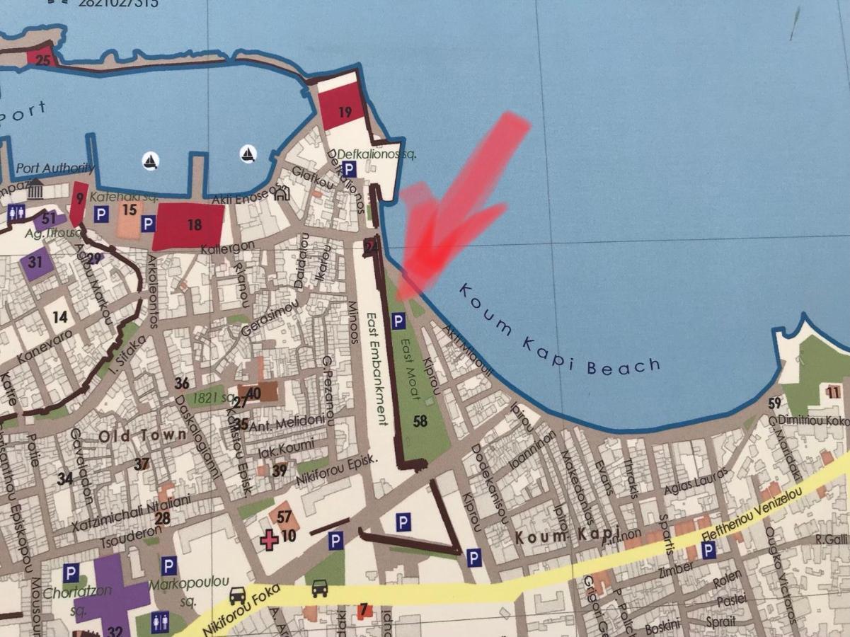 Thalassa Mou Seafront Suite Hanya Dış mekan fotoğraf